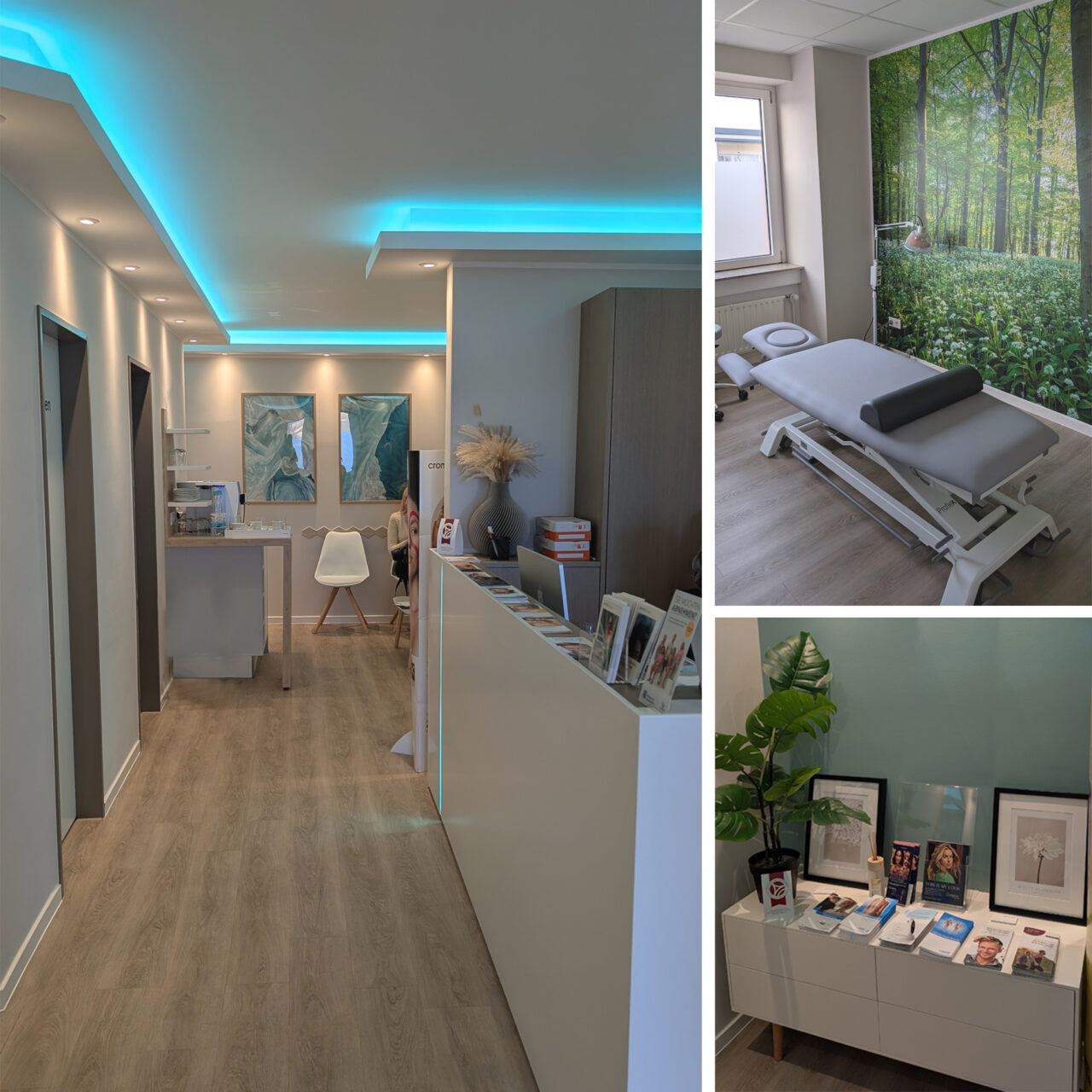 Umbau Praxis für Ästhetische Medizin und Physiotherapie NRW