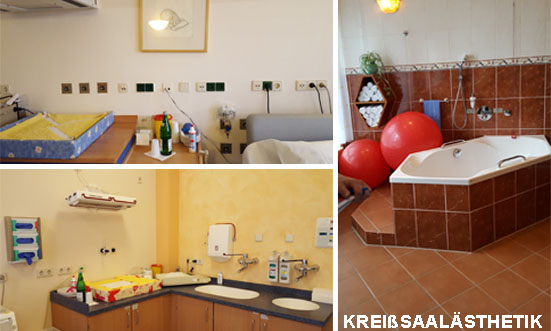 Kreißsaal Krankenhausmodernisierung