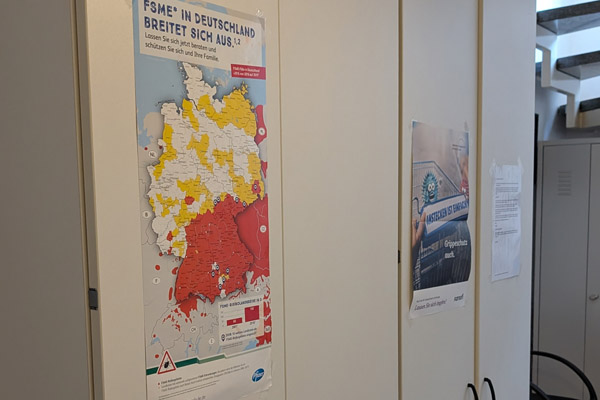 Wandgestaltung Praxisdesign