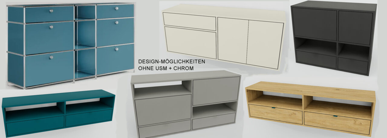 Regale Arztpraxis ohne chrom