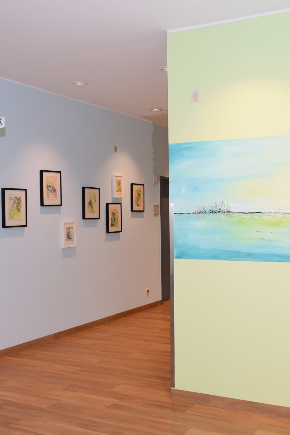 Krankenhaus Wandgestaltung NRW